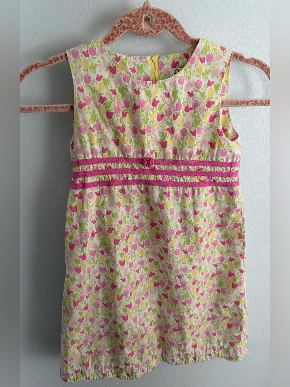 Lilly Pulitzer Tip Toe Tulips Dress Size 8